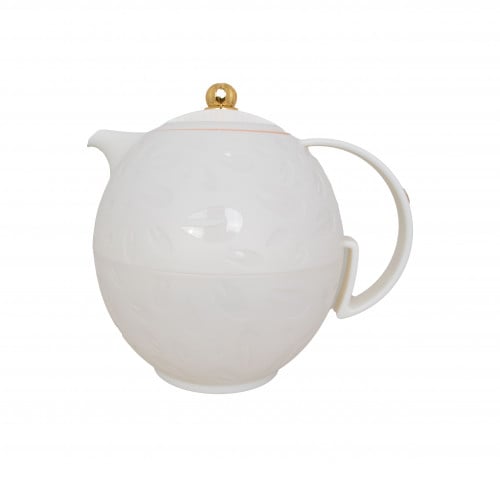 ترمس شاهي 0.65 لتر ابيض لؤلؤي pearl white