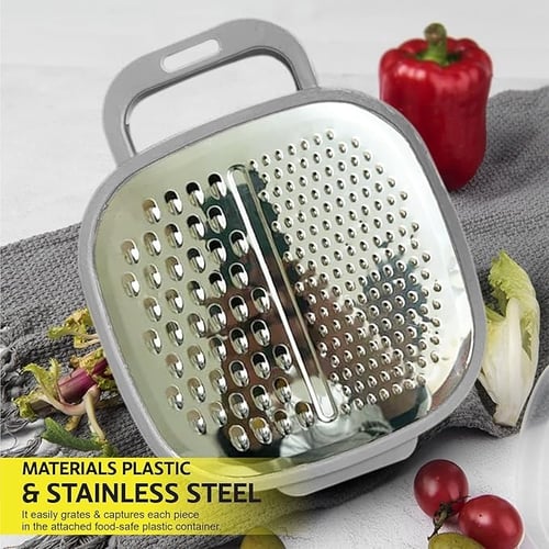 مبشرة استيل مربع مع كروانة صغير