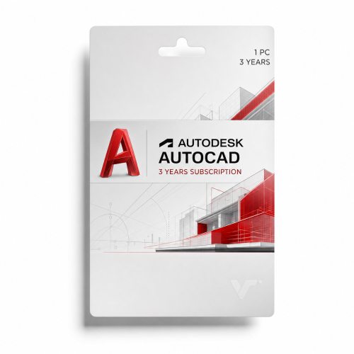 اشتراك أوتو كاد AutoCAD لمدة 3 سنوات | أصلي