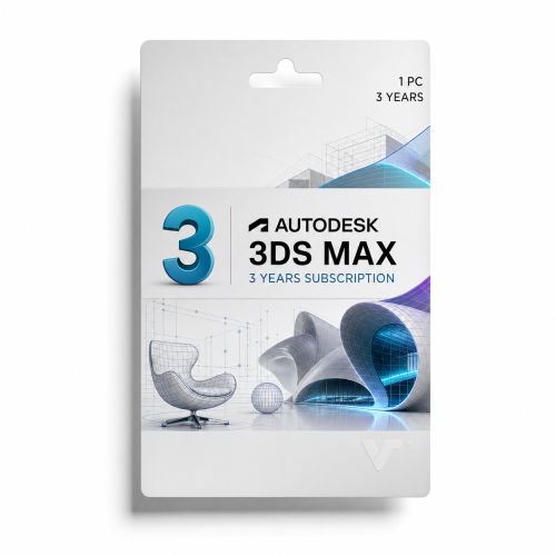 اشتراك ثري دي ماكس 3ds Max لمدة 3 سنوات | أصلي