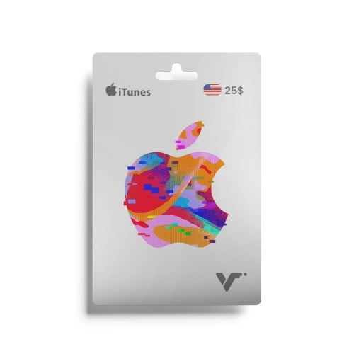 ايتونز امريكي 25$