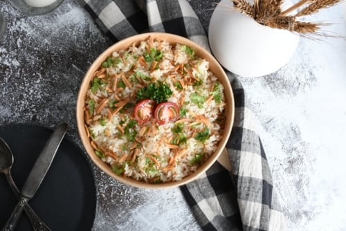 رز بالشعيرية
