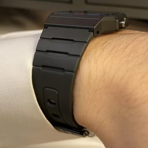 ساعة كاسيو رقمية رجالية أصلية | مقاومة للماء | توق...