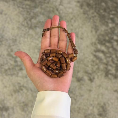 سبحه خشب كوك بني