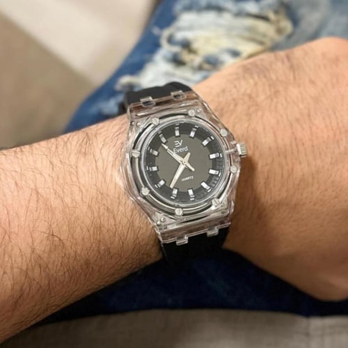 ساعة رجاليه من ايفرد بتصميم كلاسيك AV115