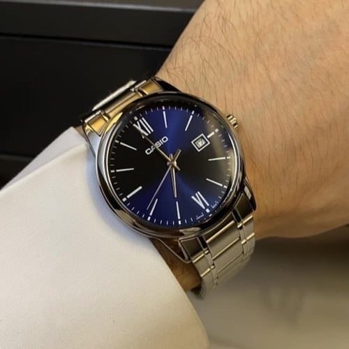 ساعة كاسيو روماني كحلي