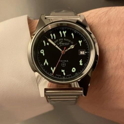 ساعة ويست إند - عربي اللون أسود