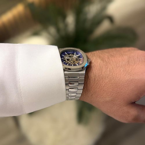 ساعة باتيك فليب ناتلوس مكينة مكشوفه هاي كوالتي
