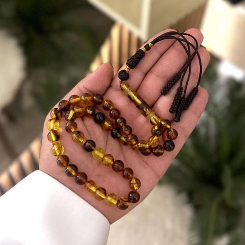 سبحه بكلايت كهرمان مع كركوشة