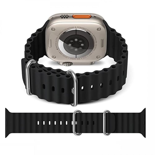 سوار من السيليكون لساعة ابل الترا 45-49