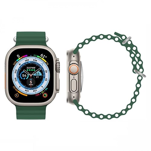 سوار من السيليكون لساعة ابل الترا 45-49