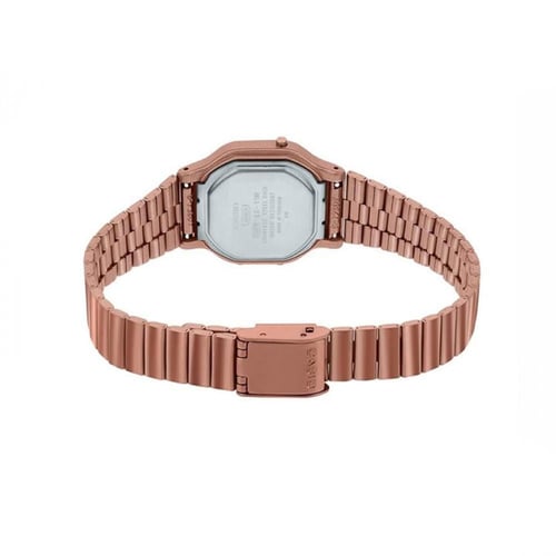 ساعة نسائية رقمية من كاسيو روز قولد