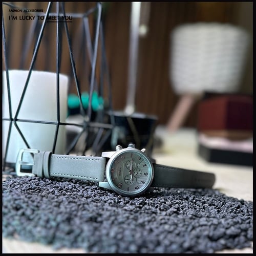 ساعة جلد رجالية RV104