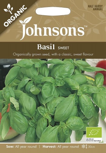 Organic basil sweet ( Johnson )