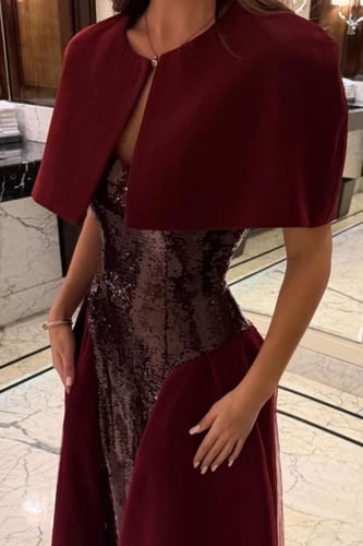 فستان سهرة أوف شولدرلون عودي