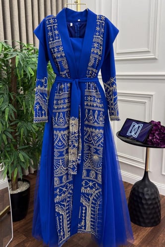 جلابية ناعمة قطعتين بعدة الوان