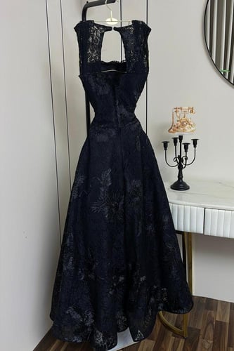 فستان أوف شولدر بلون اسود