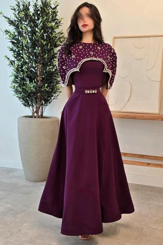 فستان ناعم اوف شولدر بعدة الوان