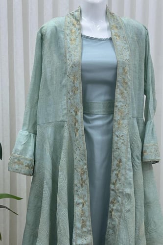 جلابية ناعم من قطعتين بعدة الوان