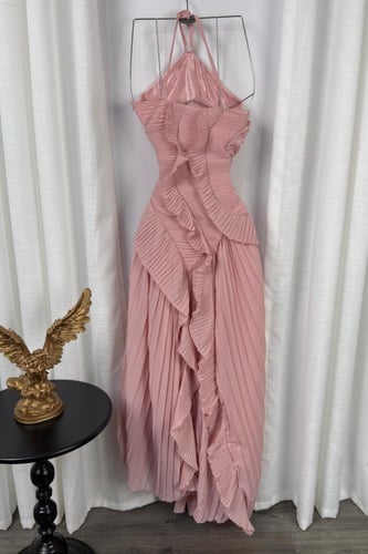 فستان ناعم اوف شولدر لون ليموني