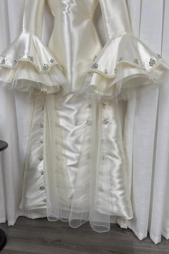 فستان سهر اوف شولدر لون افوايت