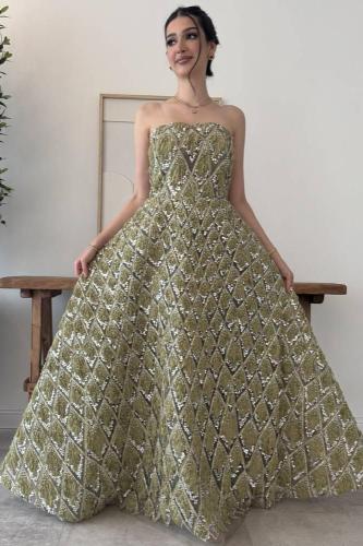 فستان سهره توب بعدة الوان