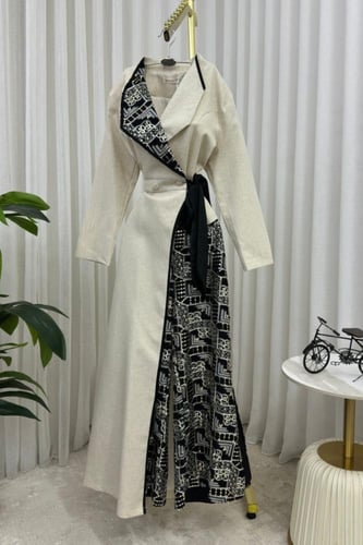 طقم ناعم لون بيج