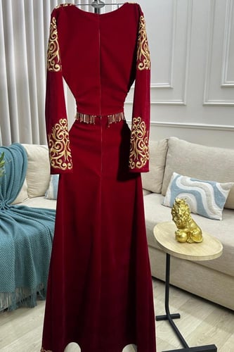 طقم تنوره و بلوزه بالون عودي