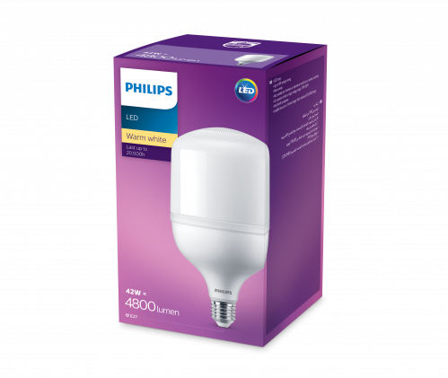 مصباح ليد كروي 42 واط أبيض دافئ - PHI-929002408768