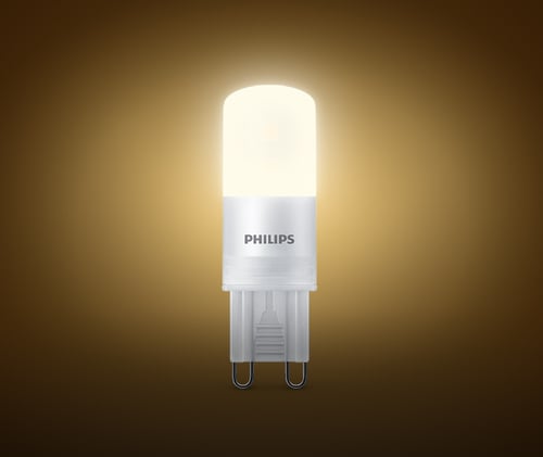 مصباح (ليد) كبسول 2.3 واط G9 أبيض دافئ ديمر عدد 2...