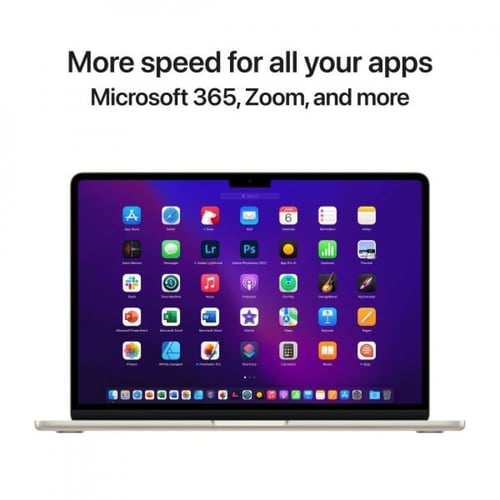 Apple 13-inch MacBook Air: Apple M2 chip with 8-co...