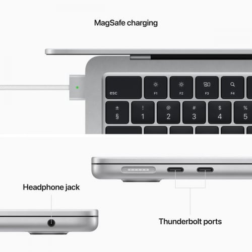 Apple 13-inch MacBook Air: Apple M2 chip with 8-co...