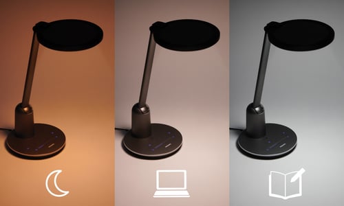 وحدة انارة مكتبية ( Donutclip) ليد14 واط لون رمادي...