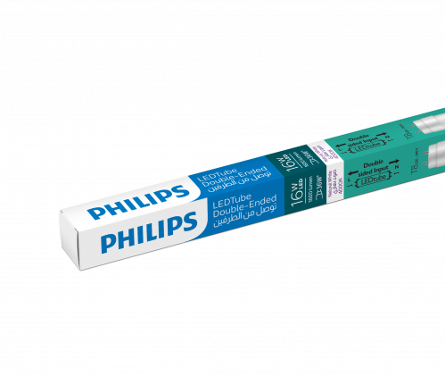 مصباح (ليد) انبوبي تيوب طرفين 120 سم 16 واط (6500K...