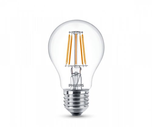 مصباح (ليد) كلاسيكي شفاف 4 واط - A60 PHI-929001237...