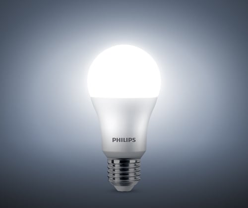 مصباح لمبة ليد عادي ابيض مزرق13 واط - GNE5 PHI-929...