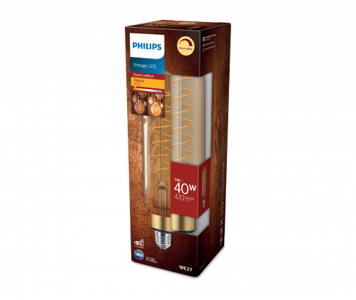 مصباح (ليد) كلاسيكي ذهبي 4 واط ديمر ( T32 ) PHI-92...