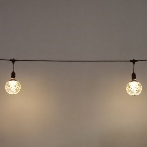 مجموعة إنارة عقدية (مع المصابيح ) بطول 12.5 متر