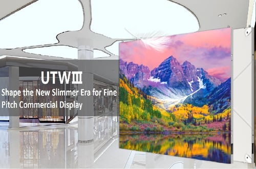 شاشة مستطيلة P1.5 بعرض 4.80 متر و إرتفاع 2.72 متر...