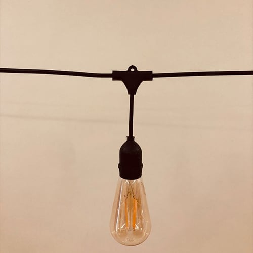 مجموعة إنارة عقدية (مع المصابيح ) بطول 12.5 متر