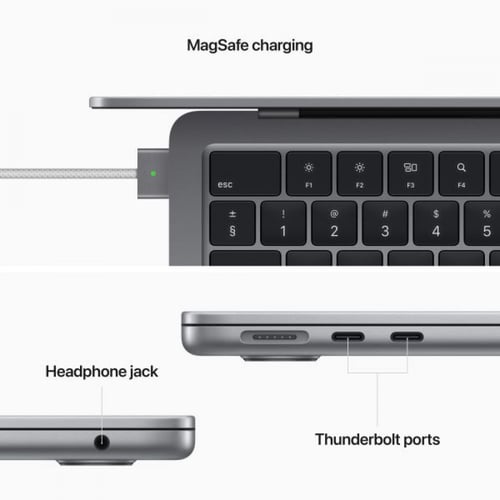 Apple 13-inch MacBook Air: Apple M2 chip with 8-co...