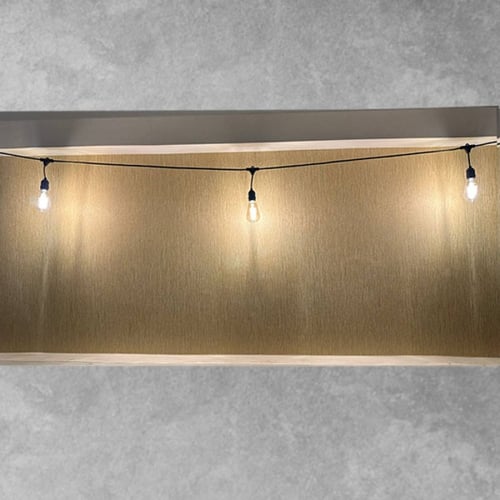 مجموعة إنارة عقدية (مع المصابيح ) بطول 12.5 متر