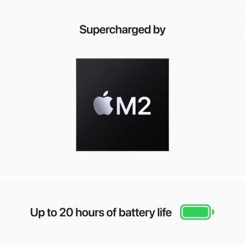 Apple 13-inch MacBook Pro: Apple M2 chip with 8-co...