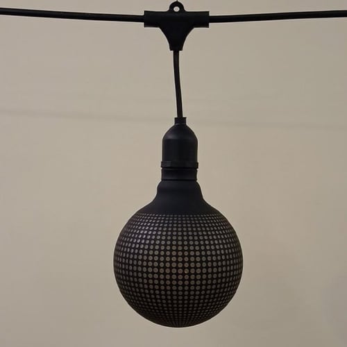 مجموعة إنارة عقدية (مع المصابيح ) بطول 12.5 متر