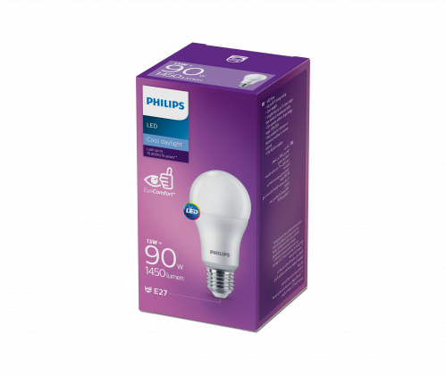 مصباح لمبة ليد عادي ابيض مزرق13 واط - GNE5 PHI-929...