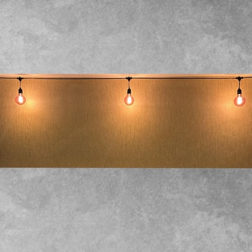 مجموعة إنارة عقدية (مع المصابيح ) بطول 12.5 متر