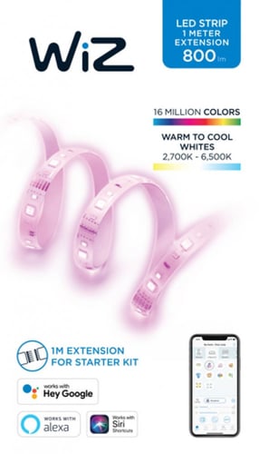 شريط مضيء ليد ويز بتقنية الواي فاي بطول 1 متر - PH...