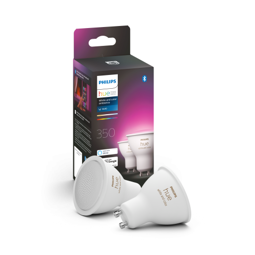 طقم مصباح جديد ذكي من قطعتين من فيليبس هيو[سبوت GU...