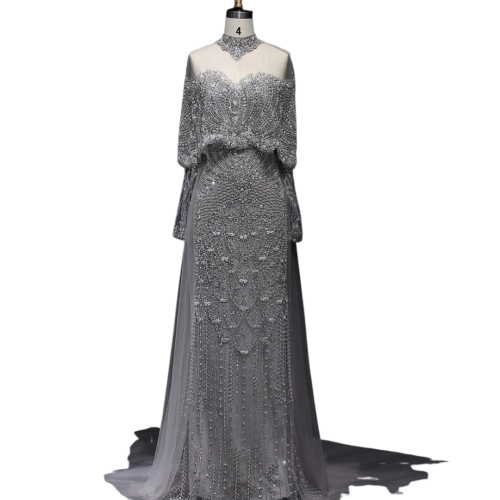 فستان ابيض R241
