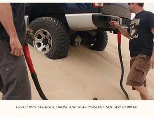 حبل سحب مطاطي للسياره عالي التحمل 14 طن 9 متر